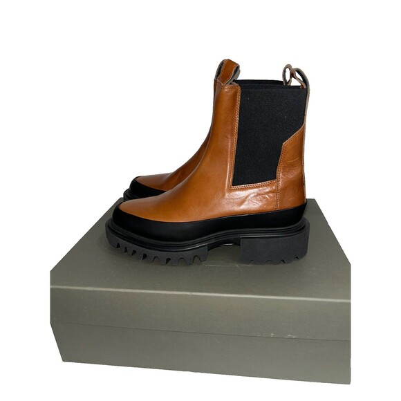 Allsaints Women's NIB Harlee Chelsea Boot size 7 Lug Sole - Picture 3 of 7
